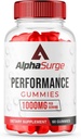 (1 Pack) AlphaSurge Gummies for Male, Alpha Surge חניכיים מתקדמות עם 1000 MG Chewable, AlphaSurge Natural Ingredients Gummies (60 מסטיק)