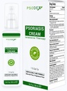 PSODEX Psoriasis Cream - 3.4fl oz Topical Psoriasis Treatment with Coal Tar, Salicylic Acid, Tea Tree Oil, Aloe Vera - All-Natural Ingredients - Soothing and Moisturizing Coal Tar Psoriasis Cream