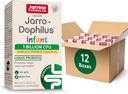 Jarrow Formulas Jarro-Dophilus Fat Probiotic, Dietary Supplement, Intestinal Health Support forפעוטות, 1 מיליארד CFU Per משרת, 0.51 Fl Oz, 30 יום אספקה (Pack of 12)