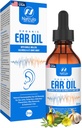 שמן אוזניים אורגני לזיהום אוזניים - Eardrops טבעיים למניעת אוזן, האוזן של שחייהם ו-Vx Removal - ילדים, מבוגרים, בייבי, ו- אוזן הכלב Remedy - עם מולליין, Garlic, Calendula מיוצר בארה"ב (2 עוץ)