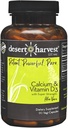 Desert Harvest Calcium Carbonate 250 מ"ג + ויטמין D3 100 IU תוספת עם Aloe Vera עבור Absorption, 90 קפסולות