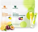 דינאטק Zero Sugar Electrolyte Drink - לימון, פרי העברה - אבקת כביסה Packets עם 10 אלקטרוליטים ווויטמינים | Non-GMO, Gluten Free, Vegan Electrolytes אבקת Packets