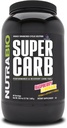 NutraBio Super Carb - 60 משרתים (Raspberry Lemonade)
