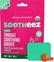 גרון אורגני Sootheez טיפות עבור מבוגרים, Watermelon Mint, 25 Count, Refillable, Great Tasting טיפות That Sooth Sore גרוןs