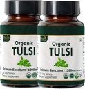 Tulsi 120 טבליות - USDA קדוש בזיל - תומך להקלה מתח והסתגלוגניבה *