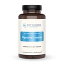 The Wellness Company Digestive Comfort - Bloat & Gas Relief, Anti-Heart Burn, IBS, Fast Acting, Gut Health - 5 Enzymes, Peppermint & ג'ינג'ר Root