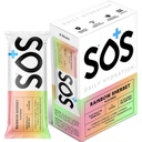 SOS hydrolyte אבקת Stick Packs | Low Sugar | Rapid Rehydration | Made in USA | Keto | Rainbow שרברט