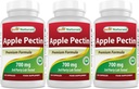 Best Naturals Apple Pectin 700 מ"ג - Dietary Fiber - Intestinal Support - 120 קפסולות (120 Count)