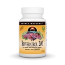 Source Naturals Resveratrol, for Heart and Healthy Aging* - 200 mg- 60 Vegan Capsules