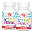 Silver Fern Brand Kids Ultimate Probiotic - 2 בקבוקים - 30 טבליות Chewable כל אחד - סוכר וגלוט חינם - תוספי תזונה לילדים - DNA & Survivability מאומת - תמיכה מזיקה וחיסון