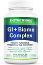 Enzyme Science GI + Biome Complex, Prebiotics for Gut Health and Intestinal Balance, 60 קפסולות (30 משרתים)