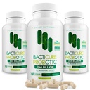 Bacticure Probiotic 180 קפסולות | Probiotics תוסף W / High CFU פורמולה לגברים ונשים | Prebiotics & Digestive Enzymes for Digest & Gut Health, Vaginal Health, קולקציה, Immune Support