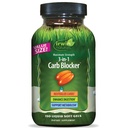 Irwin Naturals מקסימום כוח 3in-1 Carb Blocker - Neutralize Carbohydrates ותמיכה Metabolism - 150 נוזל Softgels