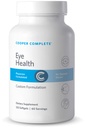 תוסף בריאות העין - Lutein, Meso Zeaxanthin, Zeaxanthin, ויטמין C & E - 60 יום אספקת חבילה של 1