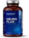 Neuro Plus Premium Nootropics, שיפור קוגניטיבי, ויטמינים עבור זיכרון ו Focus, בהירות נפשית עם תמצית Bacopa, GABA, Huperzine A ו DHA, 60 קפסולות