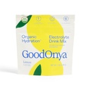 GoODONYA Organic hydrolyte Drink Mix, אבקת הידרה אורגנית מוסמכת, non-GMO, Biochecked Glyphosate חינם, סוכר נמוך, לימונדה פלפור, No artificial Flavors, 6 משרתים