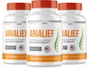 (PACK) Arialiefatica Nerve תמיכה, Arialeaf מתקדם בריאות עצבית, Arialeaf Prime Palm Sciatica, Aria Leafpalm Aria Lief, Nerve Relief Sciatic Soothing (180 קפסולות)