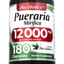 המעבדה של FITO MEDIC | pueraria mirifica |180 קפסולות | 12000 מ"ג | pueraria mirifica קפסולות | תוספת עבור נשים | תמצית ריכוז | Ultra High Absorption.
