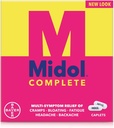 Midol Complete Caplets, 24Count (Pack of 2), Packaging May Vary