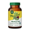 Mega Food Methyl B12 - טבעוני - כולל Methyl Folate, ויטמין B12 & B6 - תמיכה בייצור אנרגיה סלולרית, מערכת העצבים & Cardiovascular function - 90 טבליות