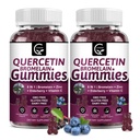 (2 Pack) Quercetin Gummies - Quercetin עם Bromelain 2378 מ"ג - בלנדרברי, Echinacea Purpurea לחלץ, Zinc, ויטמין C,D3,K2, תמיכה מורכבת Immune, Cardiovascular & Respiratory פונקציונלי פונקציונלי פונקציונלי פונקציונלי פונקציונלי פונקציונלי פונקציונלי פונקציונלי