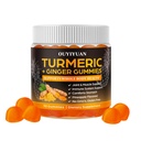 חניכיים Turmeric, Joint & Muscle Relief + Immune Support, Natural Pineapple Flavor, Non-GMO Gluten-Free, 90 חניכיים