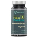 Psyllium Husk (Plantago ovata) + Arabinogalactan ≥95% - 660 מ"ג, 60 קפסולות טבעוניות - מתחם סיבים