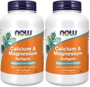 כיום תוספי מזון, Calcium & Magnesium עם ויטמין D-3 ו- Zinc, תומכים בריאות העצם *, 120 Softgels, (Pack of 2)