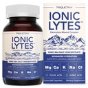 Ionic LytesTM Electrolyte מינרלים Complex with Ionic Sea Salt, Fulvic & Humic Acid - תמיכה הידרציה, אלקטרוליט & מינרלים איזון ותפקוד שרירים (60 קפסולות) - Soy-Free, Gluten-Free, cGMP