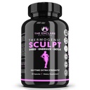 Thermogenic Fat Burner, Appetite Suppressant, ירידה במשקל עבור נשים וגברים, Metabolism, אנרגיה, Focus, Brain, Caffeine Pills with Chromium, Green Tea Extract, L Theanine, Sculpt 60 קפסולות