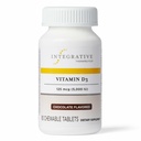 ויטמין D3 125 mcg - ויטמין D תוסף עבור בריאות העצם ו- Immune Support * - Gluten-Free & Milk-Free - Chocolate Flavored, 90 טבליות Chewable (90 משרתים)