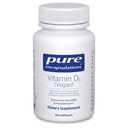 Pure Encapsulations ויטמין D3 טבעוני | תמיכה עבור Musculoskeletal, Cardiovascular, Neurocognitive, Cell, ו- Immune Health *