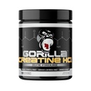 Gorilla Mind CON-CRĒT® Creatine HCl W / Pepsin, Unflavored | GI-Friendly Alternative | גודל שרירים, כוח בחוץ, כוח, כוח, כוח, כוח ותפקוד | Convenient 2.5 גרמות לשרת, 100 משרתות