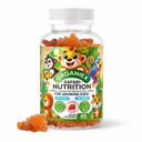 ילדים Multivitamin Gummies עם Iron & Zinc (Ages 2+) | ויטמינים יומית לילדים עם ויטמין C, D3, B12 & Folate | טבעוני, Non-GMO, Gluten-Free, Pectin- Based | 60 Count Flavor