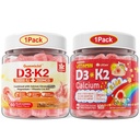 LILICARE Bundle ויטמין D3K2 חניכיים לילדים & D3K2 חניכיים למבוגרים