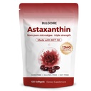 Astaxanthin 12 מ"ג עם שמן MCT - 120 Softgels, Premium Astaxanthin אורגני תוספי, עבור Kidneys, עיניים & Skin, Natural Microalgae מקור, כוח משולש, non-GMO & Gluten חינם (Pack של 1)