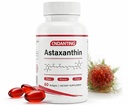 Astaxanthin 12 מ"ג Softgels, Natural Astaxanthin מה Haematococcus Pluvialis Microalgae, Antioxidant Support for Skin & Eye Health, שמן מבוסס עבור Better Absorption, 60 Softgels, 30 יום אספקת מזון