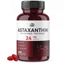 GBN Astaxanthin תוספי 24 מ"ג 200 Softgels, תומך העין, העור, משותף, המוח, הלב & Immune System Health, Stamina & בריאות Aging עבור נשים וגברים, מקור Microalgae חדש