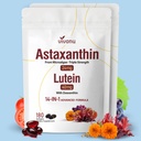 Vivo Nu 14-in-1 Astaxanthin 24mg & Lutein 40 מ"ג עם תוספי Zeaxanthin, 12 חודשים אספקה, 360 Softgels, 2 Bag