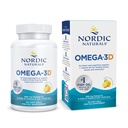 Nordic Naturals אומגה 3D, Lemon Flavor - 60 Soft Gels - 690 מ"ג אומגה 3 + 1000 IU ויטמין D3 - שמן דגים - EPA & DHA - תמיכה כספית, המוח והבריאות, עצמות בריאות - לא GMO - 30