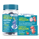 MyLICON Tummy Relief for Kids Bundle, Daytime Tummy Relief Tablets + Nighttime Gummies with Melatoninin