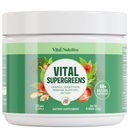 Vital Greens Superfood Powder – New Formula with 40+ Superfoods Daily Green Drink Powder w/Probiotics – Supergreens for Energy, Gut Health, Digestion Support, Plant-Based, Vegan Superfoods