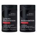 מכירות ספורט תמיכה בעין - 20 מ"ג Lutein + 4 מ"ג Zeaxanthin נעשה עם Lute-Gen® ו 6 מ"ג Astaxanthin תוספת של AStalif איסלנדי (120 Softgels כל אחד)