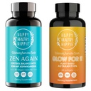 Happy Hippie Glow for It Astaxanthin תוסף & Zen Again Cortisol Manager
