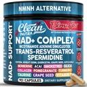 NAD Resveratrol תוסף הזרעים Fisetin Quercetin Grape Seed Gotu Kola Berberine Astaxanthin Turine Pomegranate Acai Anti Aging Longevity קפסולות עבור נשים גברים Eternaglow על ידי ניקוי Nutra 90ct 90ct