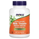 תוספי מזון עכשיו, Silymarin Milk Thistle לחלץ 300 מ"ג עם Artichoke ו Dandelion, כוח כפול, תמיכה Liver function *, 200 Veg כמוסות