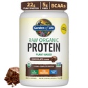 גן של אבקת חלבון חיים, אבקת חלבון טבעוני, BCAA, Probiotics & Digestive Enzymes, Gluten & Lactose חינם, שוקולד, 1.5 LB