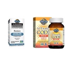 גן החיים ד"ר פורמולה Probiotics פלטינום סדרה של 200 מיליארד ויטמין D, ויטמין Code Raw D3, ויטמין D5,000 IU, Raw Whole Food ויטמין D