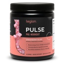LEGION Pulse - All Natural Nitric Oxide Preworkout drink to Boost Energy, Creatine Free, Sweetened, Beta Alanine, Citrulline, Alpha GPC (Strawberry Blast)