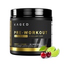 Kaged Pre Workout Elite Stim Free אבקה | Cherry Limeade | Creatine, Beta Alanine, L-Citrulline | No Caffeine | 20 משרתים